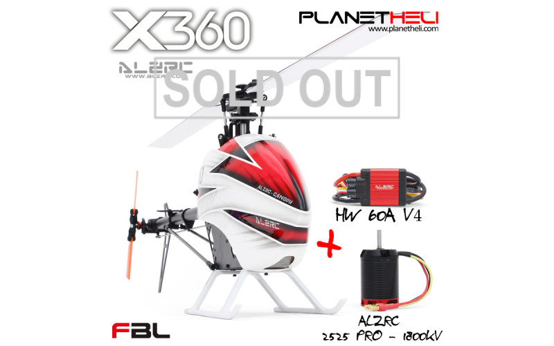 ALZRC - Devil X360 FBL COMBO RC Helicopter